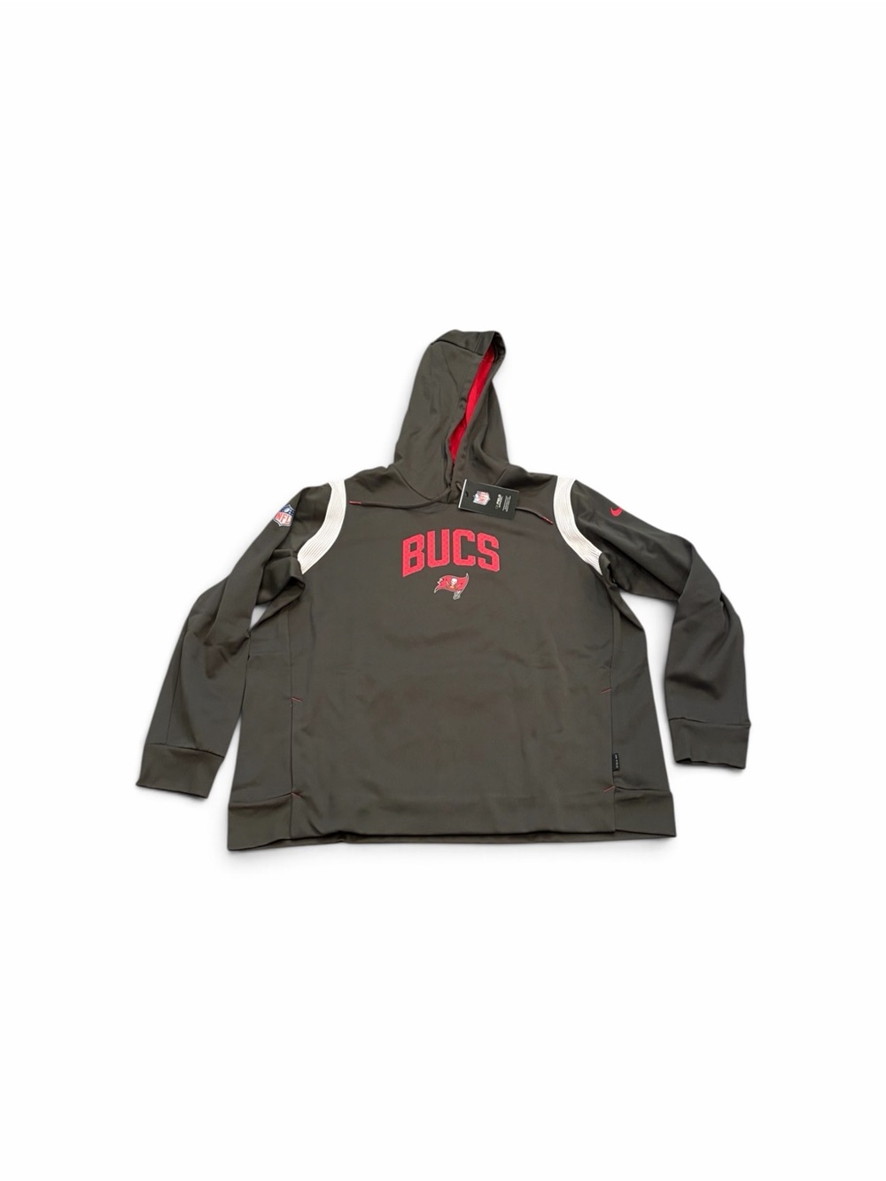 Tampa Bay Buccaneers Nike Women’s Sideline Pullover Hoodie Sweatshirt XXL 2XL